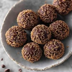 Festive Orange Chocolate Christmas Truffles