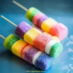 Regenboog marshmallows maken - Vega Recepten