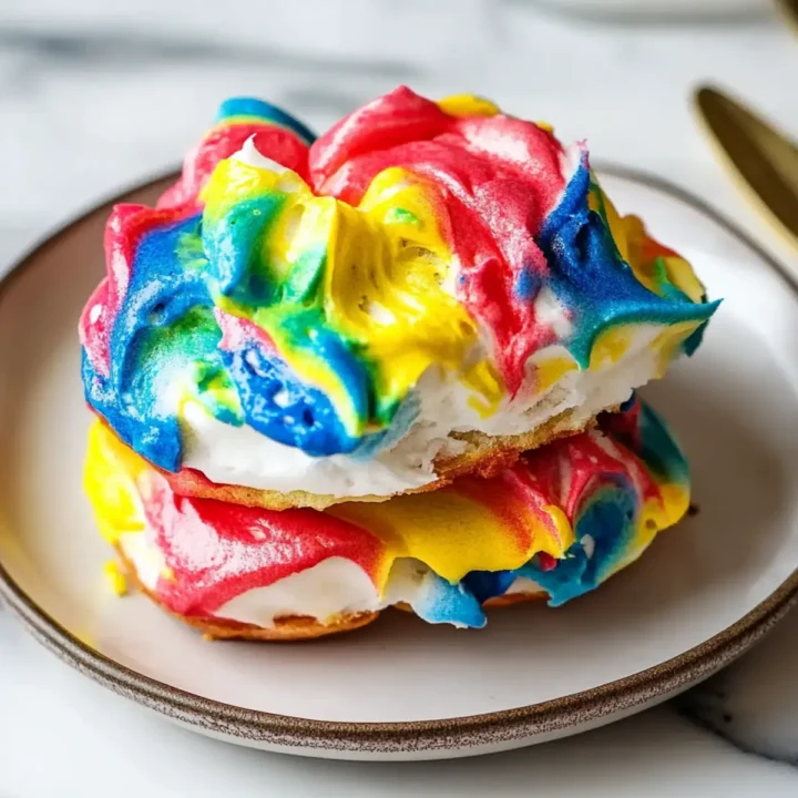 Rainbow Cloud Bread | Fluffy Gluten-Free Recipe