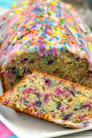 Unicorn Banana Bread - A Night Owl Blog