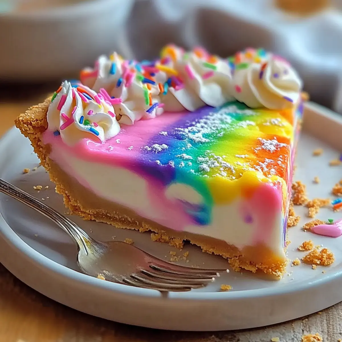 Magical and Easy Rainbow Pie: The Colorful Dessert Delight 1
