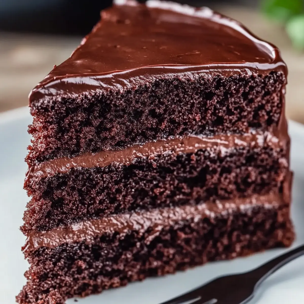 Chocolate Depression Cake with Chocolate Frosting | Irresistible & Easy