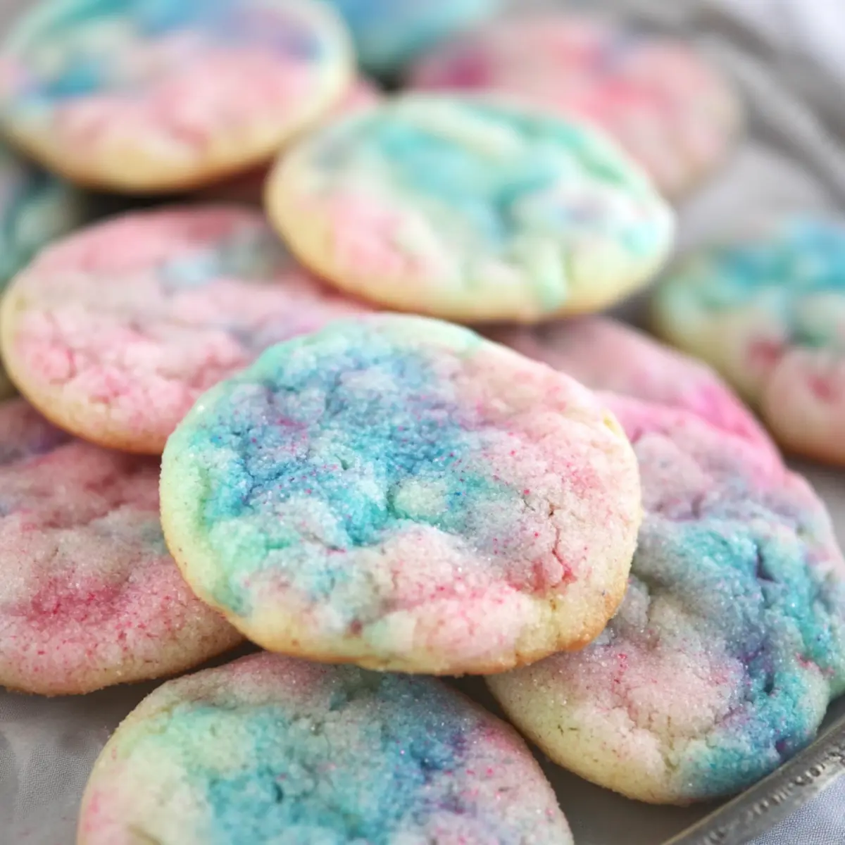 Irresistibly Sweet Cotton Candy Cookies - Bakerella's Delight 1